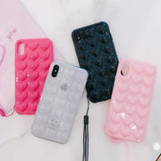 3D Love Heart Case