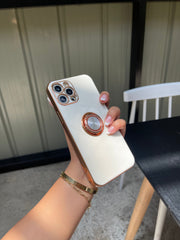Electroplated Solid Case + Ring Holder